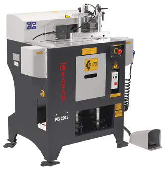 PB 2015 Станок для фрезеровки торцов импоста под различным углом